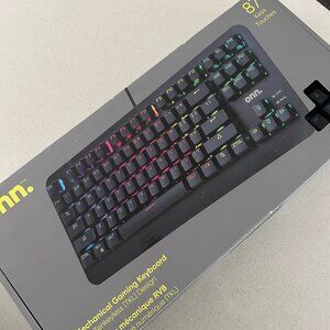 ONN RGB MECHANICAL GAMING KEYBOARD - 87 KEYS NEW